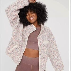 OFFLINE by AERIE Colorful Speckled Fleece Jacket